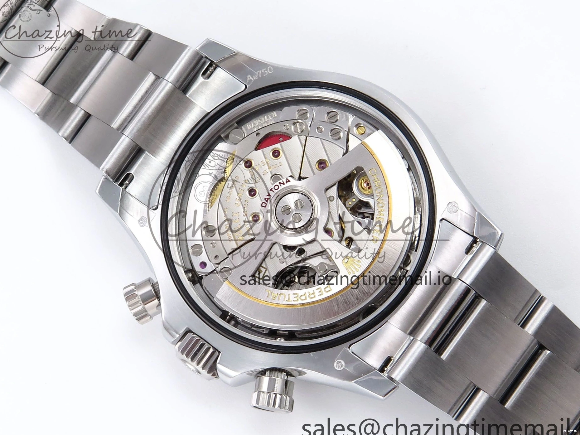 SS Best Daytona Weight） (Gain QF V6 Edition on SH4131 Silver 1:1 Black 126509 Bracelet Dial 0505